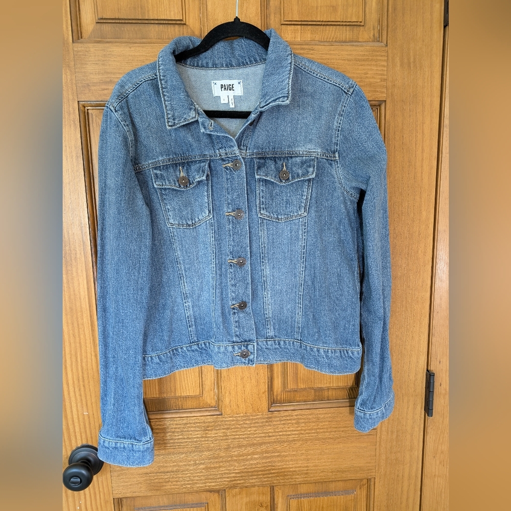 Paige Women's Blue Denim Jacket
